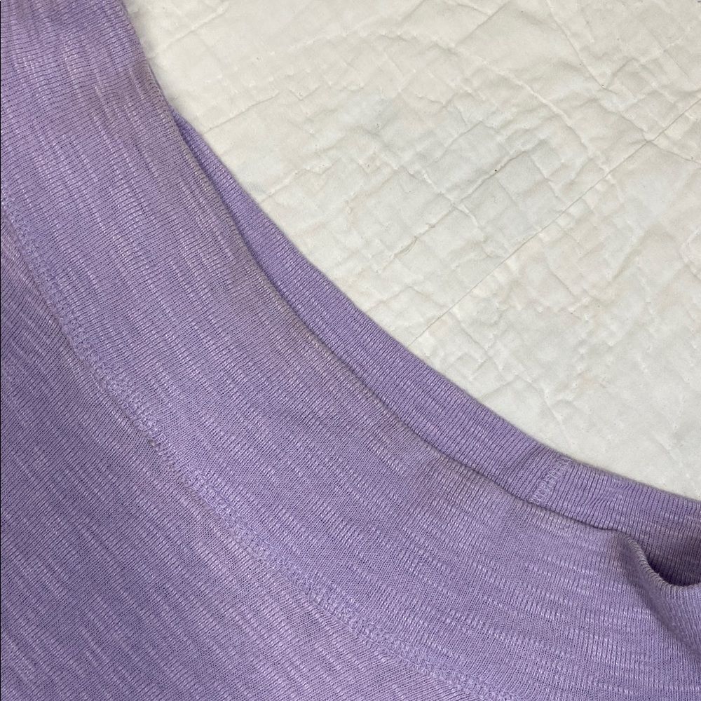 We The Free Lavender Knit Top size medium - Picture 3 of 7